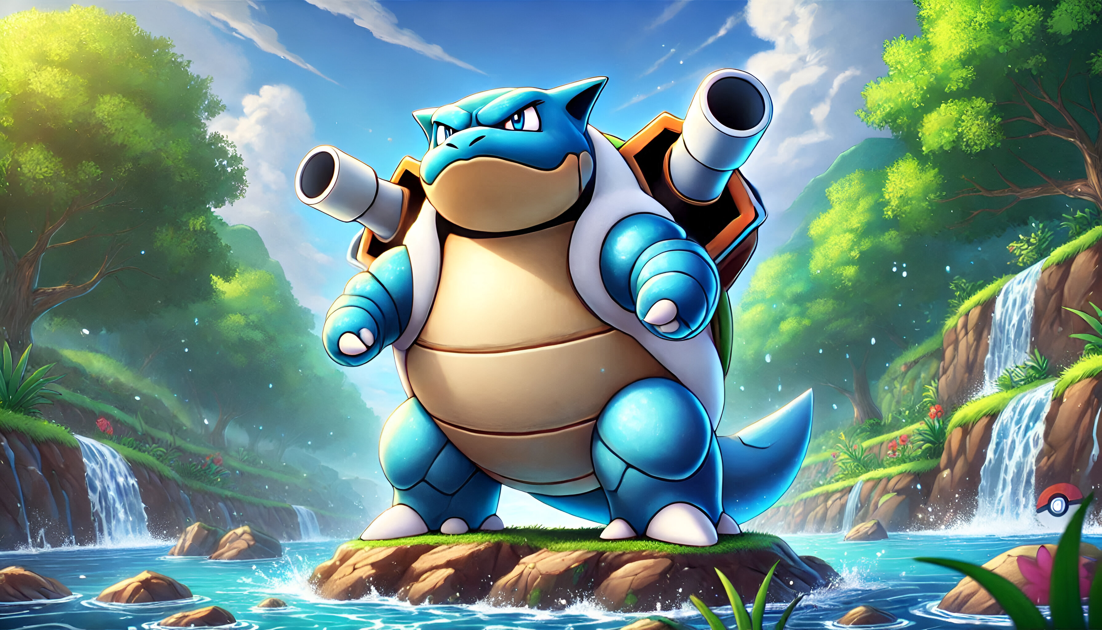 Blastoise background